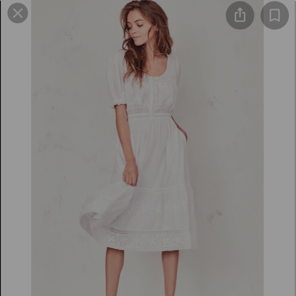 Loveshackfancy Wendy dress xs NWT - Picture 4 of 5